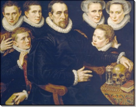 Семейный портрет, 1583 - Кей, Адриен Томас