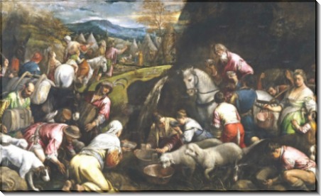Израильтяне утоляют жажду, 1562 - Бассано, Якопо