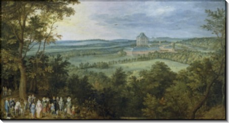 Разговор эрцгерцогов, 1611 - Брейгель, Ян (Старший)
