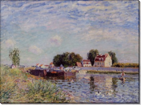 Канал Луа в Сен-Мамме, 1885 - Сислей, Альфред