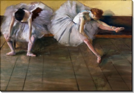 Две балерины - Дега, Эдгар