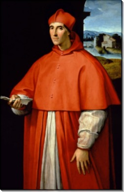 Портрет кардинала Алессандро Фарнезе. - Рафаэль, Санти