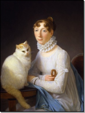 Дама с кошкой - Жерар, Маргерит