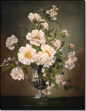 Цветы в серебряной вазе - Кеннеди, Сесиль