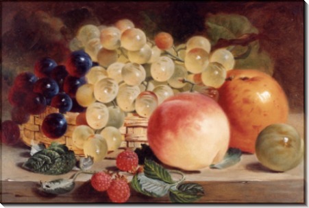 Натюрморт с фруктами на столе - Ланс, Джордж