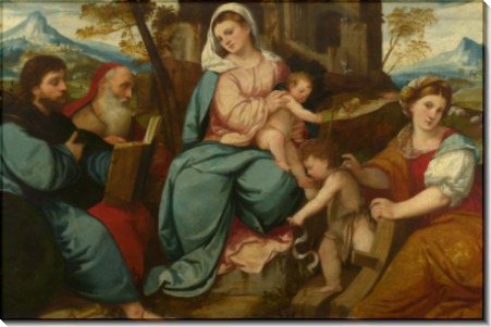 Мадонна с младенцем и святыми -  Питати, Бонифацио ди