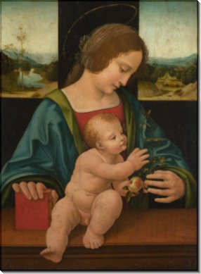 Богоматерь с младенцем. Последователь Джованни Антонио Болтрафио