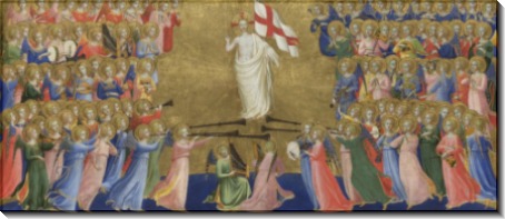 Христос прославившийся в суде небес - Анджелико, Фра