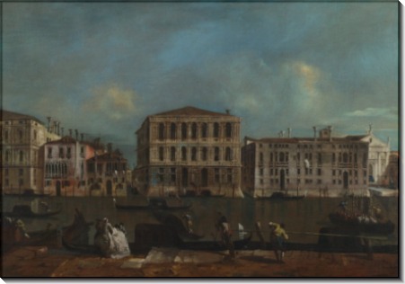 Венеция - Гранд-канал с Палаццо Пезаро - Гварди, Франческо