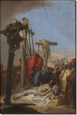 Оплакивание у подножия Креста (1) - Тьеполо, Джованни Баттиста