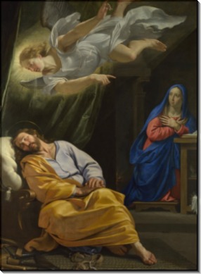 Сон святого Иосифа - Шампень, Филипп де
