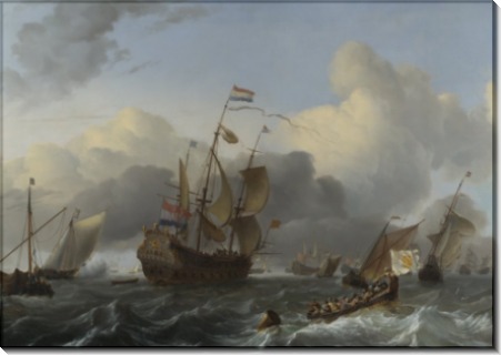 Эндрахт и  флот голландских мужчин-военнопленных - Бакхейзен, Людольф