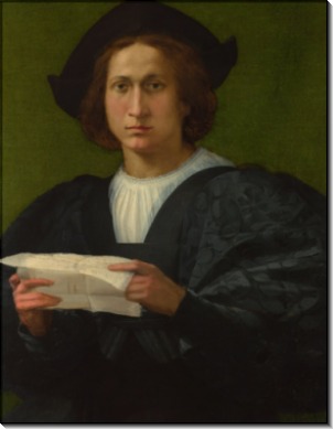 Портрет молодого человека держащего письмо - Россо Фьорентино