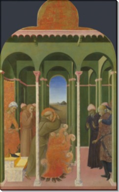 Святой Франциск перед султаном - Сассетта, Стефано ди Джованни