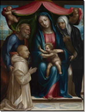 Мадонна с младенцем и святыми - Содом, Ил