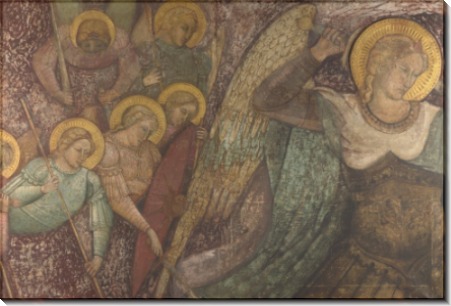Святой Михаил и другие ангелы - Спинелло Аретино,( Спинелло из Ареццо, Спинелло ди Лука)