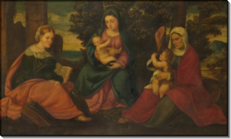 Мадонна с младенцем и святыми