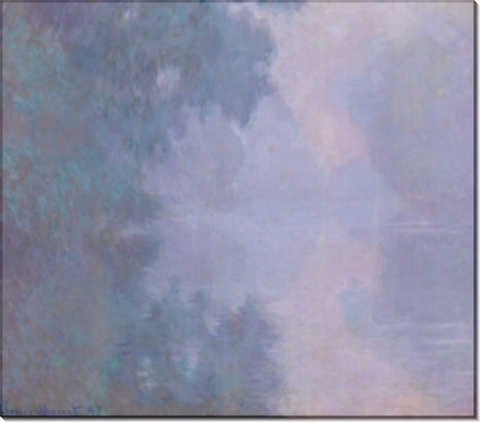 Утро на Сене, 1897 - Моне, Клод