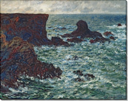 Скалы в Порт-Котон, Лион 1886 - Моне, Клод