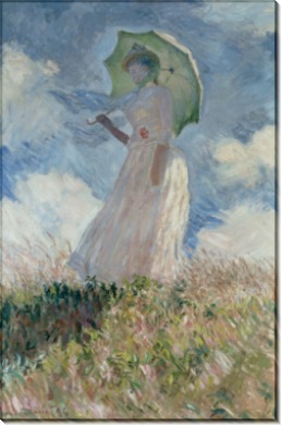 Этюд фигуры на плэнере, 1886 - Моне, Клод