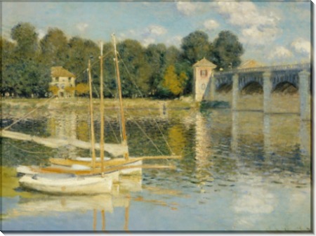 Мост в Аржантее, 1874 - Моне, Клод