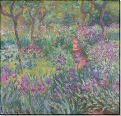 Сад ирисов в Живерни, 1899-1900 - Моне, Клод