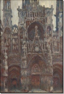 Руанский собор, магия в коричневом, 1892-1894 - Моне, Клод