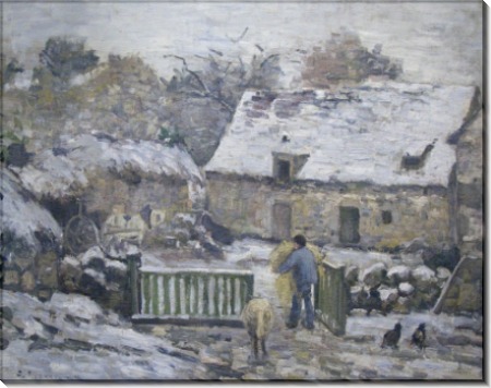 Ферма в Монтфалсолт, 1876 - Писсарро, Камиль