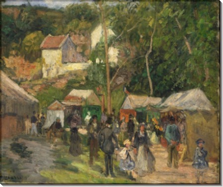 Фестиваль в Эрмитаже, 1876-78 - Писсарро, Камиль
