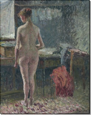 Обнаженная в комнате, 1895 - Писсарро, Камиль