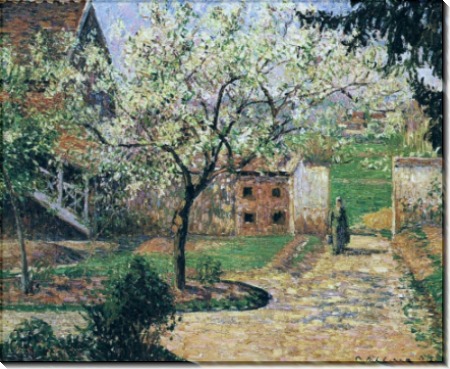 Цветущая слива, Эрани, 1894 - Писсарро, Камиль