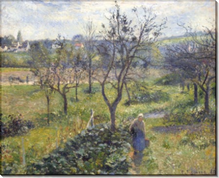 Сад в Валерме, 1880 - Писсарро, Камиль