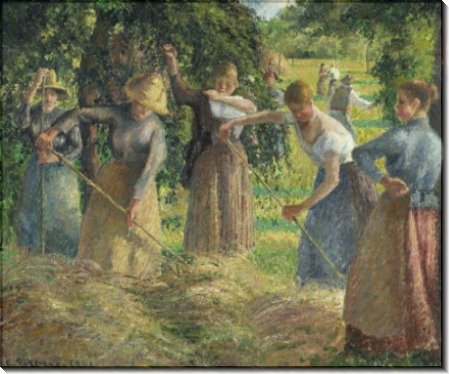Урожай сена в Эрафи, 1901 - Писсарро, Камиль