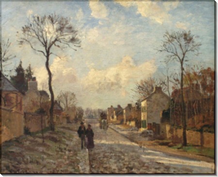 Дорога из Лувесьенна, 1872 - Писсарро, Камиль