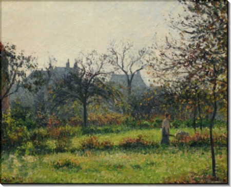 Утреннее солнце, осень, 1897 - Писсарро, Камиль