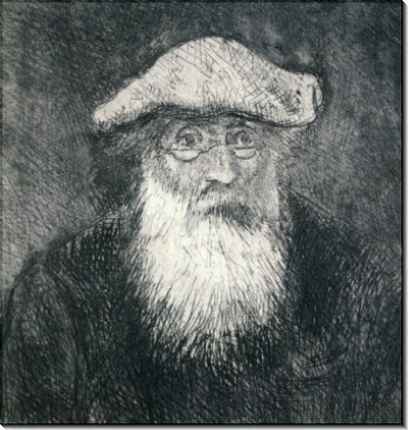 Автопортрет, 1890 - Писсарро, Камиль