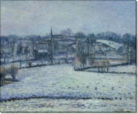 Снега в Эрани, 1884 - Писсарро, Камиль