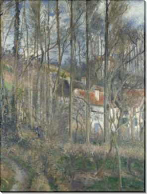 The Boeufs Hill at L'Hermitage - Писсарро, Камиль