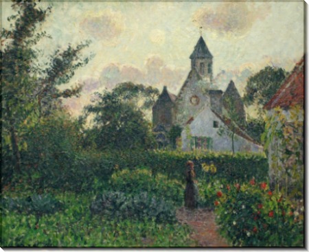 Церковь в Нок, 1894 - Писсарро, Камиль
