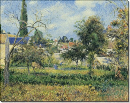 Сад Мобусьон, Понтуаз, 1881 - Писсарро, Камиль