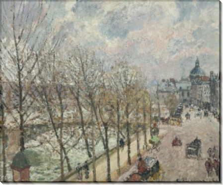 The Quay Malaquais and the Institute, 1903 - Писсарро, Камиль