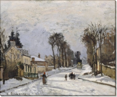 Дорога в Версаль, 1869 - Писсарро, Камиль