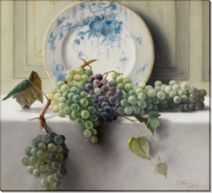 Натюрморт с виноградом, 1898 -  Банди, Джон Элвуд 