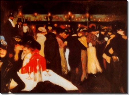 Ле Мулен де ла Галетт, 1900 - Пикассо, Пабло