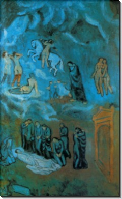 Смерть Касагемаса, 1901 - Пикассо, Пабло
