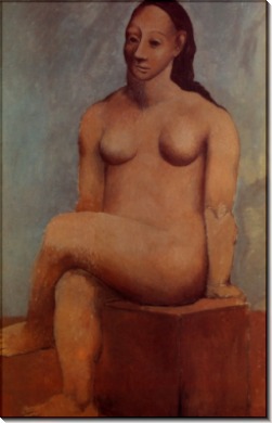 Сидящая обнаженная женщина, 1906 - Пикассо, Пабло
