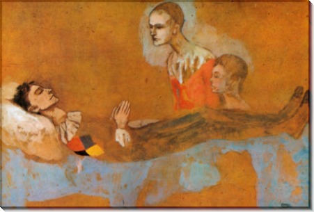 Смерть Арлекина, 1906 - Пикассо, Пабло