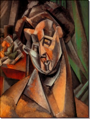Женщина с грушами, 1909 - Пикассо, Пабло