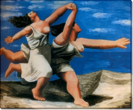 Женщины бегущие   по пляжу, 1922 - Пикассо, Пабло