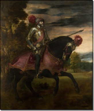 Император Карла V на коне - Тициан Вечеллио